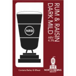 North Riding Rum & Raisin Dark Mild (Cask) - Pivovar