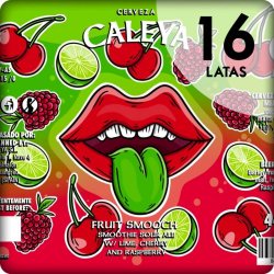 Caleya Fruit Smooch Lima, cereza y frambuesa. - Cerveza Caleya