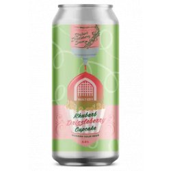 Vault City Brewing Rhubarb Drizzleberry Cupcake