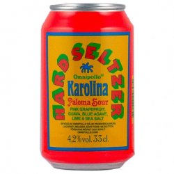 Omnipollo Karolina Paloma Sour Pink Grapefruit Guava Blue Agave Lime & Sea Salt Omnipollo Karolina Paloma Sour Pink Grapefruit Guava Blue Agave Lime & Sea Salt