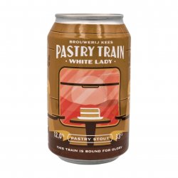 Kees Pastry Train White Lady  Pastry Stout - Verdins Bierwinkel