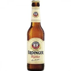 Erdinger Weissbier mit feiner Hefe 5,3% Vol. 24 x 33 cl MW Flasche - Pepillo