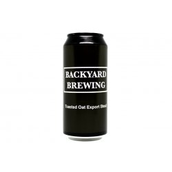 Backyard Brewery- Oatmeal Stout 5.5% ABV 440ml Can - Martins Off Licence