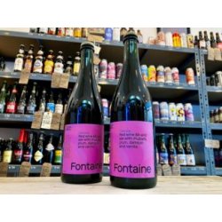 Terra Tempo  Fontaine  Red Wine Barrel-Aged Rhubarb, Plum, Damson & Vanilla Wild Ale - Wee Beer Shop