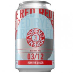 Jopen Red Rye Lager - Speciaalbierkoning