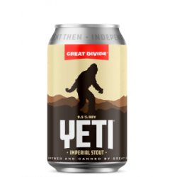 GREAT DIVIDE - YETI - Imperial Stout Lata 33cl - Buscador de Cervezas - Brewhouse