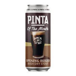 PINTA Opening Hours
