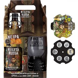 KIT Roleta Russa 1  500ml NE IPA + 1 COPO c Pulseira 320ml - Comercial Del Rey