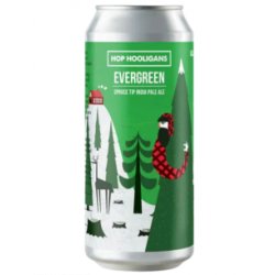 HOP HOOLIGANS - EVERGREEN - Spruce tip IPA 50cl - Buscador de Cervezas - Brewhouse