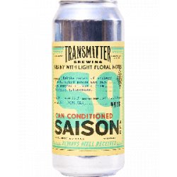 Transmitter Brewing S9 Noble Saison - Half Time