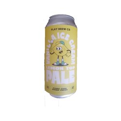 PLAY BREW CO̠ Vanilla Ice Cream Lemon Top Pale PLAY BREW CO̠ Vanilla Ice Cream Lemon Top Pale