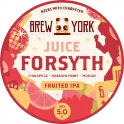 BREW YORK BREWERY Juice Forsyth (E-KEG SANKEY) 5.0% - Beer Paradise