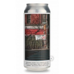 Evil Twin Walking down the streets of NYC with a Christmas tree - Beer Republic