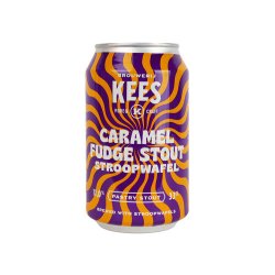 Kees Caramel Fudge Stout Stroopwafel - Drankenhandel Leiden / Speciaalbierpakket.nl