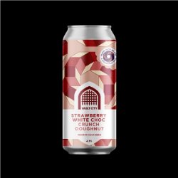 Strawberry White Choc Doughnut 4.1% - Beer Ritz