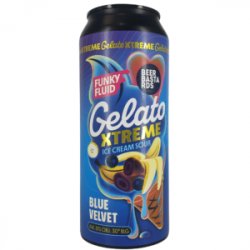 Funky Fluid  Gelato XTREME: Blue Velvet 50cl - Beermacia