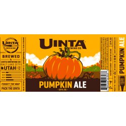 Uinta Pumpkin Ale 12oz can - Bine & Vine