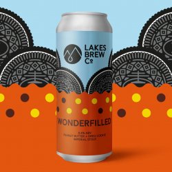 Lakes Brew Co, Wonderfilled, Peanut Butter & Oreo Cookie Imperial Stout, 8.4%, 440ml - The Epicurean