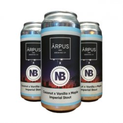 ARPUS  NERDBREWING - COCONUT X VANILLA X MAPLE IMPERIAL STOUT - Little Beershop