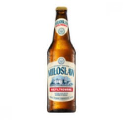 Miłosław: Niefiltrowane - butelka 500 ml - Piwne Mosty - Stu Mostow