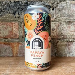 Vault City Papaya Peach Session Sour 4.2% (440ml) - Caps and Taps