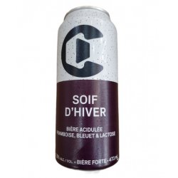 La Confrérie - Soif dHiver - 473ml - La Bière à Boire