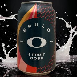 BRULO 5 FRUIT GOSE SIN ALCOHOL 33cl - Hidden Beers