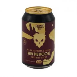 Fierce Beer Very Big Moose 2025 (Rye BA Raspberry & Coconut Edition)
