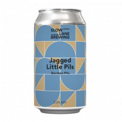 Slow Lane Brewing Jagged Little Pils 375ml - The Beer Cellar