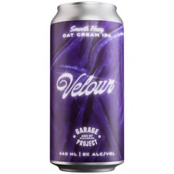 Garage Project Velour Oat Cream Hazy IPA 440ml - The Beer Cellar