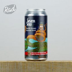 Sinnister Brew Seven Seas - Pacific Ocean, Heaven Hill BA Tonka, Coconut, Vanilla - Radbeer