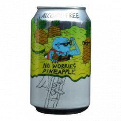 Lervig Lervig - No Worries Pineapple - 0.5% - 33cl - Can - La Mise en Bière