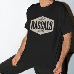 Rascals Logo T-Shirt - Black - Rascals Brewing Company - Rascals Brewing Co