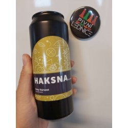 Haksna Hazy Harvest 12°5,2% 0,5l DMT: 15.09.24 - Pivní lednice