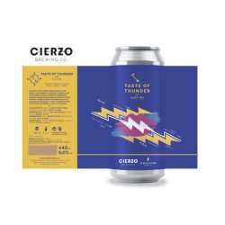 Cierzo Taste of Thunder (Pack de 12 latas) - Cierzo Brewing