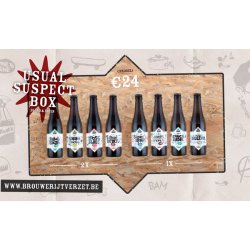 Brouwerij ’t Verzet Verzet - Usual Suspect Box - BLOND & BRUIN - 12 flesjes - Brouwerij ’t Verzet