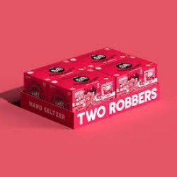 Two Robbers Raspberry Lime Hard Seltzer 2412 oz cans - Beverages2u