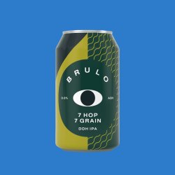 Non Alcoholic Brulo 7  Alcohol Free Brulo 7 Hop 7 Grain DDH IPA (0.0% ABV) - Wise Bartender