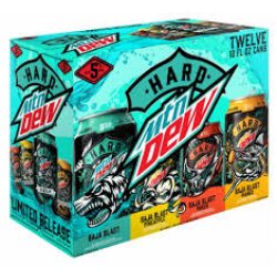 Hard Mountain Dew Baja Blast Mix Pack 12 pack12 oz cans - Beverages2u