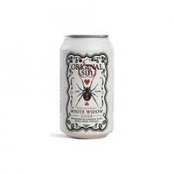 Original Sin White Widow Non Alcoholic Hard Cider 24 pack12 oz cans - Beverages2u