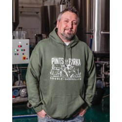 Double-Barrelled  Unisex Pints of Parka Hoodie - Double-Barrelled Brewery