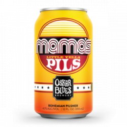 Oskar Blues Mama Yella Pils  1512OZ CANS - Beverages2u