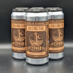 Cypher Falling Tide Porter Can 4pk - Saccharomyces Beer Cafe