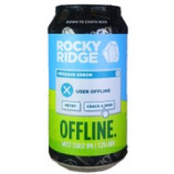 Rocky Ridge Offline West Coast IPA 375mL ABV 7.2%  Australian Craft Beer - Hopshop