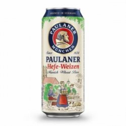 Paulaner Hefe-Weizen 2416 oz cans - Beverages2u