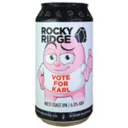 Rocky Ridge Vote for Karl Hazy IPA 375mL ABV 6%  Australian Craft Beer - Hopshop