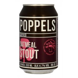 Poppels Oatmeal Stout - Drinks of the World