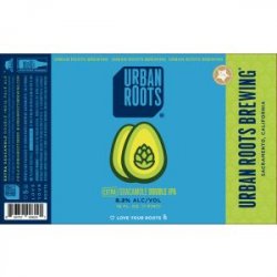 Urban Roots Extra Guacamole Double IPA 16oz can - Bine & Vine