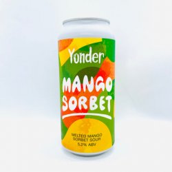 Yonder Brewing & Blending. Mango Sorbet [Sorbet Sour] - Alpha Bottle Shop & Tap