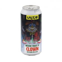 Uiltje Brewing Company - Never Trust A Clown - Bierloods22